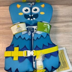 Speedo Infant Blue Monster Swim Vest